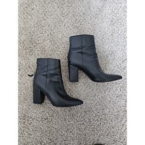 Steve Madden Womens Retrograde Boot RETR01S1 3-3/4" Heel Size 6.5 Black